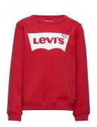 Levi's® Crewneck Sweatshirt Tops Sweatshirts & Hoodies Sweatshirts Red...