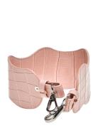 Wavy Handle Short Bags Bag Straps Pink HVISK