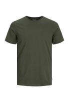 Jjeorganic Basic Tee Ss O-Neck Noos Tops T-Kortærmet Skjorte Green Jac...