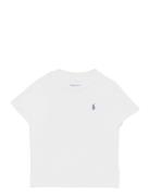 26/1 Jersey-Ss Cn-Tp-Tsh Tops T-Kortærmet Skjorte White Ralph Lauren B...