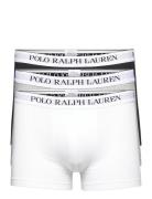 Classic Stretch-Cotton Trunk 3-Pack Boxershorts White Polo Ralph Laure...