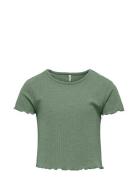 Kognella S/S O-Neck Top Noos Jrs Tops T-Kortærmet Skjorte Green Kids O...