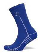 Progress Mid Sock Sport Socks Regular Socks Blue Craft