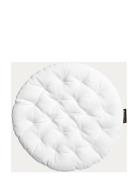 Pepper Seat Cushion Home Textiles Seat Pads White LINUM