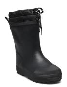 Rainboots With Woollining Shoes Rubberboots High Rubberboots Black ANG...