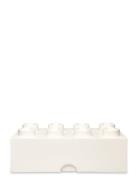 Lego Storage Brick 8 Home Kids Decor Storage Storage Boxes White LEGO ...