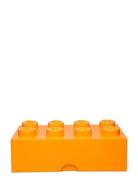 Lego Storage Brick 8 Home Kids Decor Storage Storage Boxes Orange LEGO...