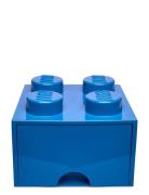 Lego Brick Drawer 4 Home Kids Decor Storage Storage Boxes Blue LEGO ST...