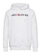 Jjecorp Old Logo Sweat Hood Noos Tops Sweatshirts & Hoodies Hoodies Wh...