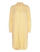 B. Copenhagen Casual Dress Tops Shirts Long-sleeved Yellow Brandtex