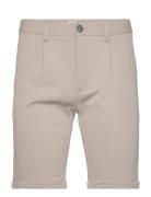 Pleated Shorts Bottoms Shorts Chinos Shorts Brown Lindbergh
