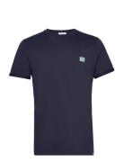 Piece T-Shirt Smu Tops T-Kortærmet Skjorte Navy Les Deux