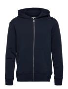Pe Element Zipped Hood Tops Sweatshirts & Hoodies Hoodies Navy Panos E...