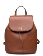 Leather Medium Winny Backpack Rygsæk Taske Brown Lauren Ralph Lauren