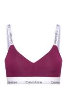 Lght Lined Bralette  Lingerie Bras & Tops Soft Bras Tank Top Bras Purp...