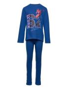 Long Pyjamas Pyjamassæt Blue Spider-man