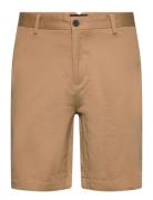Milano Twill Shorts Bottoms Shorts Chinos Shorts Beige Clean Cut Copen...