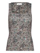 Billie Top Tops T-shirts & Tops Sleeveless Green Rosemunde