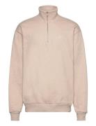 Crew Half-Zip Sweatshirt Tops Sweatshirts & Hoodies Sweatshirts Beige ...