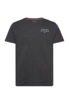 Cn Ss Tee Logo Tops T-Kortærmet Skjorte Grey Tommy Hilfiger