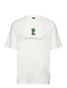 Onsminecraft Rlx Ss Tee Tops T-Kortærmet Skjorte White ONLY & SONS
