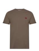 Piece T-Shirt Tops T-Kortærmet Skjorte Brown Les Deux