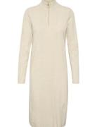 Crdela Knit Dress - Mollie Fit Dresses Knitted Dresses Cream Cream