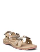 Lakewood Ride Sandal W Flade Sandaler Beige Jack Wolfskin