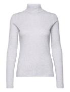 Arense Roll Neck Gots Tops T-shirts & Tops Long-sleeved Grey Basic App...