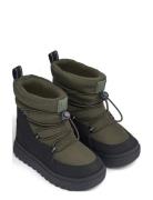 Zoey Snowboot Vinterstøvler Pull On Green Liewood