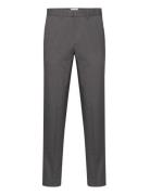 Relaxed Fit Formal Pants Bottoms Trousers Formal Grey Lindbergh