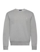 Loopback Fleece Sweatshirt Tops Sweatshirts & Hoodies Sweatshirts Grey...