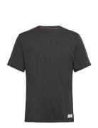 Ss Tee Logo Tops T-Kortærmet Skjorte Grey Tommy Hilfiger