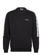 Tape Crewneck Sport Sweatshirts & Hoodies Sweatshirts Black Lyle & Sco...