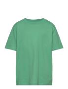 Nlmfagen Ss L Top Tops T-Kortærmet Skjorte Green LMTD