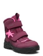 Snow Max Vinterstøvler Med Burrebånd Pink Superfit