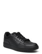 Th Basket Core Leather Ess Low-top Sneakers Black Tommy Hilfiger