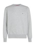 Flag Logo Sweatshirt Tops Sweatshirts & Hoodies Sweatshirts Grey Tommy...