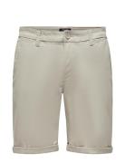 Onspeter Life Regular 0013 Shorts Noos Bottoms Shorts Chinos Shorts Cr...
