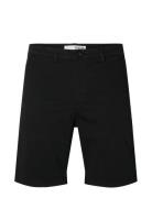 Slhslim-Miles Flex Shorts Noos Bottoms Shorts Chinos Shorts Black Sele...