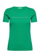 Short Sleeves T-Shirt Tops T-shirts & Tops Short-sleeved Green United ...
