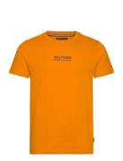 Small Hilfiger Tee Tops T-Kortærmet Skjorte Orange Tommy Hilfiger