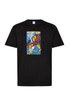 Onsmarvel Life Lic Reg Ss Tee Tops T-Kortærmet Skjorte Black ONLY & SO...