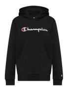 Hooded Sweatshirt Sport Sweatshirts & Hoodies Hoodies Black Champion