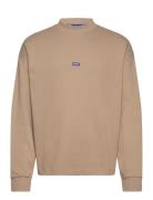 Nedro Tops Sweatshirts & Hoodies Sweatshirts Beige HUGO BLUE