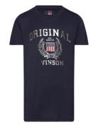 Kennedy Lf Vi Vin Jr Tee Tops T-Kortærmet Skjorte Navy VINSON