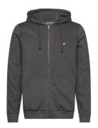Full-Zip Hoodie Sport Sweatshirts & Hoodies Hoodies Grey Lyle & Scott ...