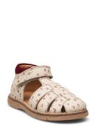 Classic™ Velcro Sandal Shoes Summer Shoes Sandals Beige Pom Pom
