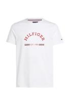 Rwb Arch Gs Tee Tops T-Kortærmet Skjorte White Tommy Hilfiger