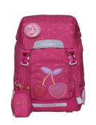Classic, Cherry Accessories Bags Backpacks Pink Beckmann Of Norway